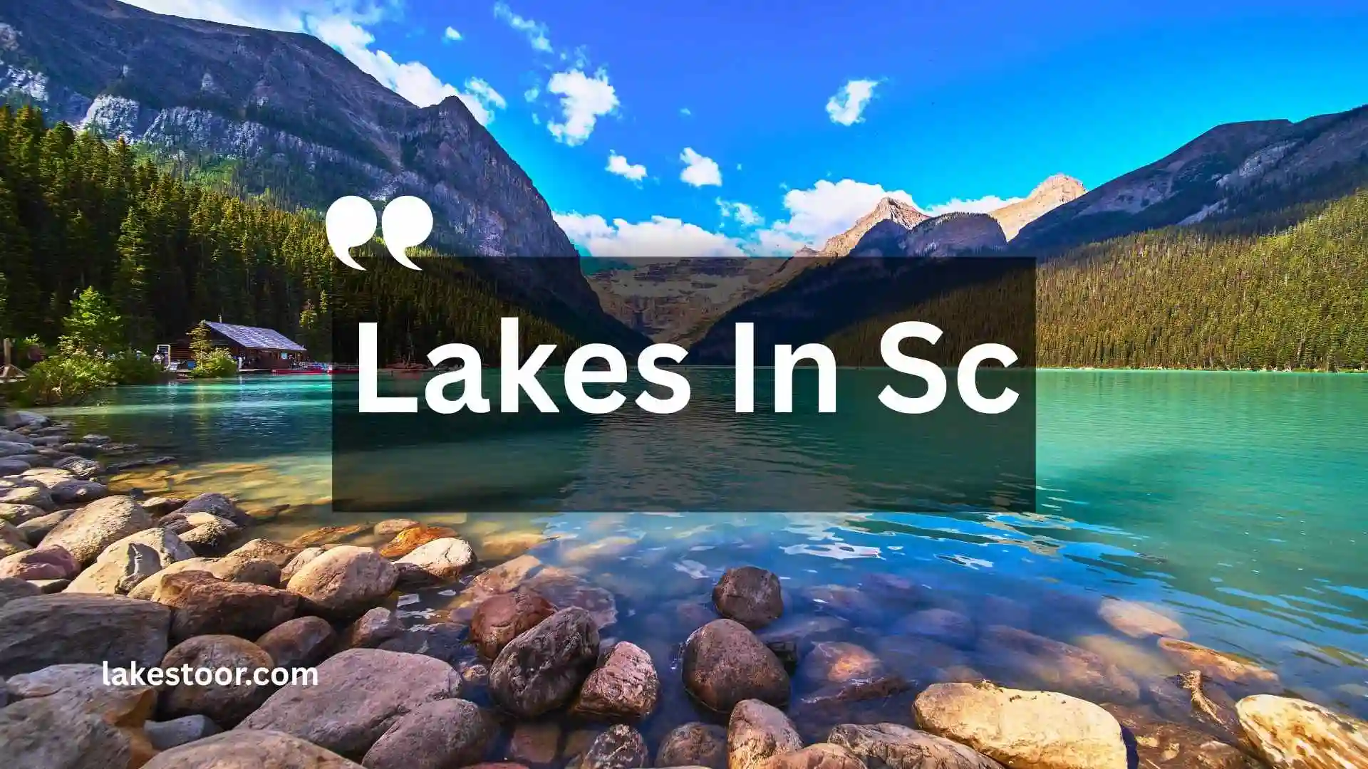 lakes in sc