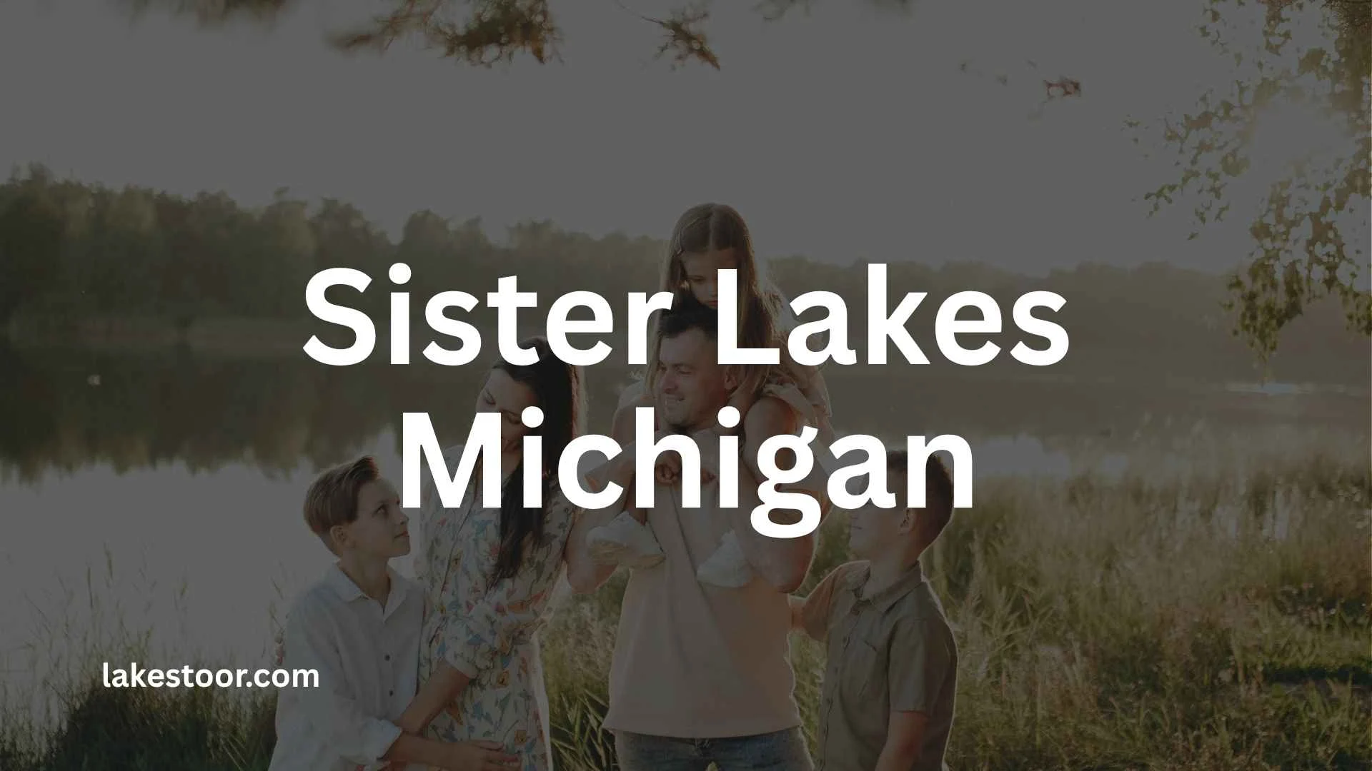 sister lakes michigan
