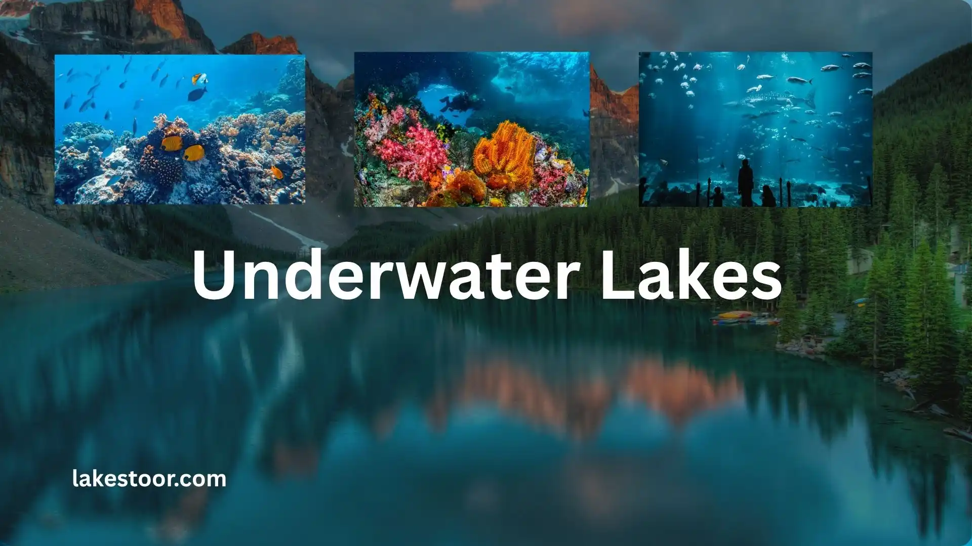 underwater lakes