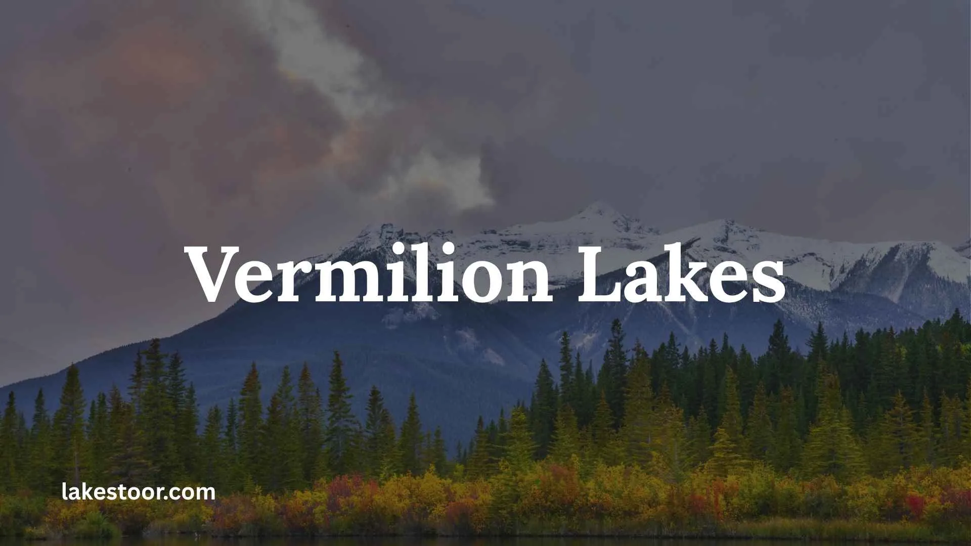 vermilion lakes