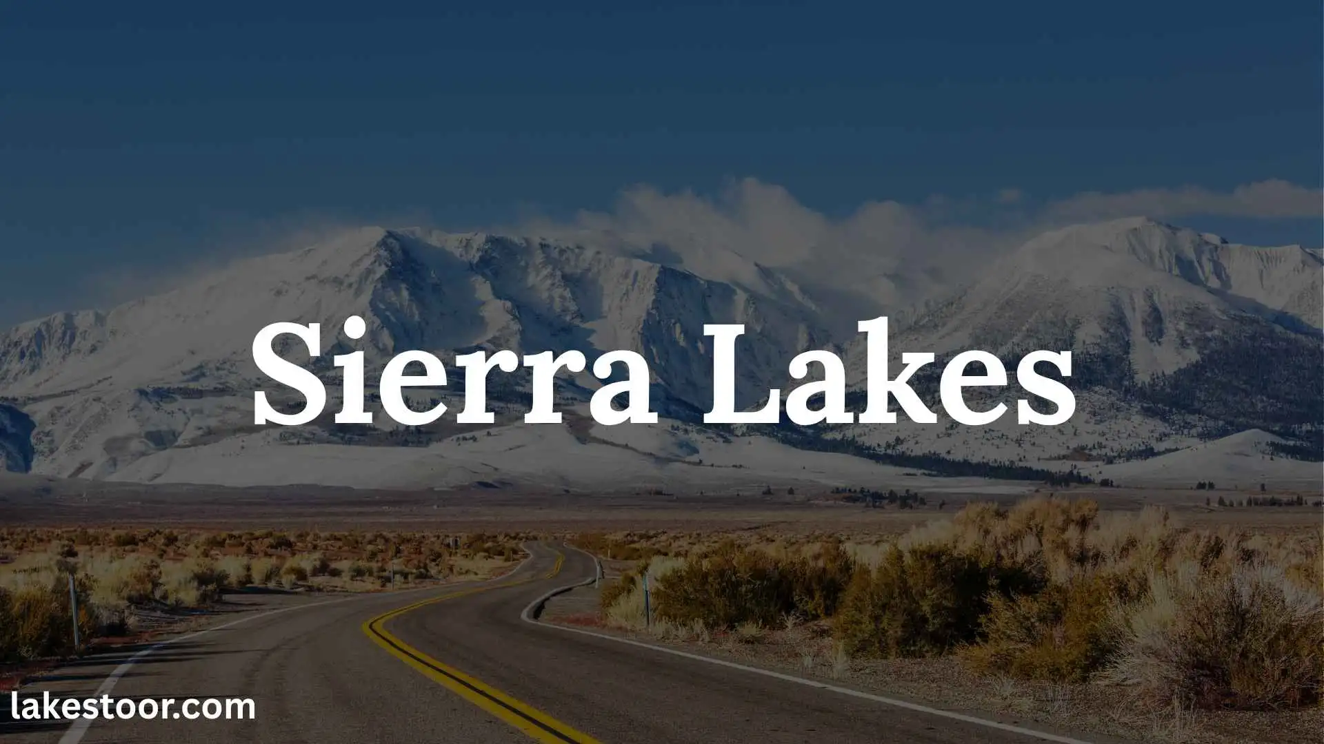 sierra lakes